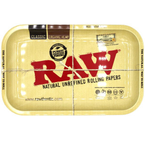 RAW Munchies Box mit Rolling Tray Deckel