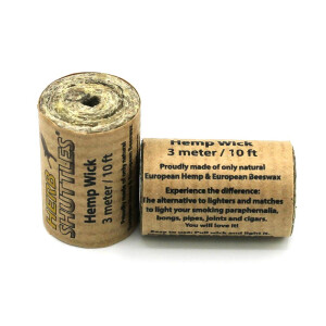 Herb Shuttles Hemp Wick 3 Meter - 40er Box