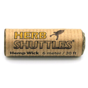 Herb Shuttles Hemp Wick 6 Meter - 20er Box