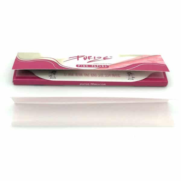 PURIZE Papes Slim 32 Papers pink bleached