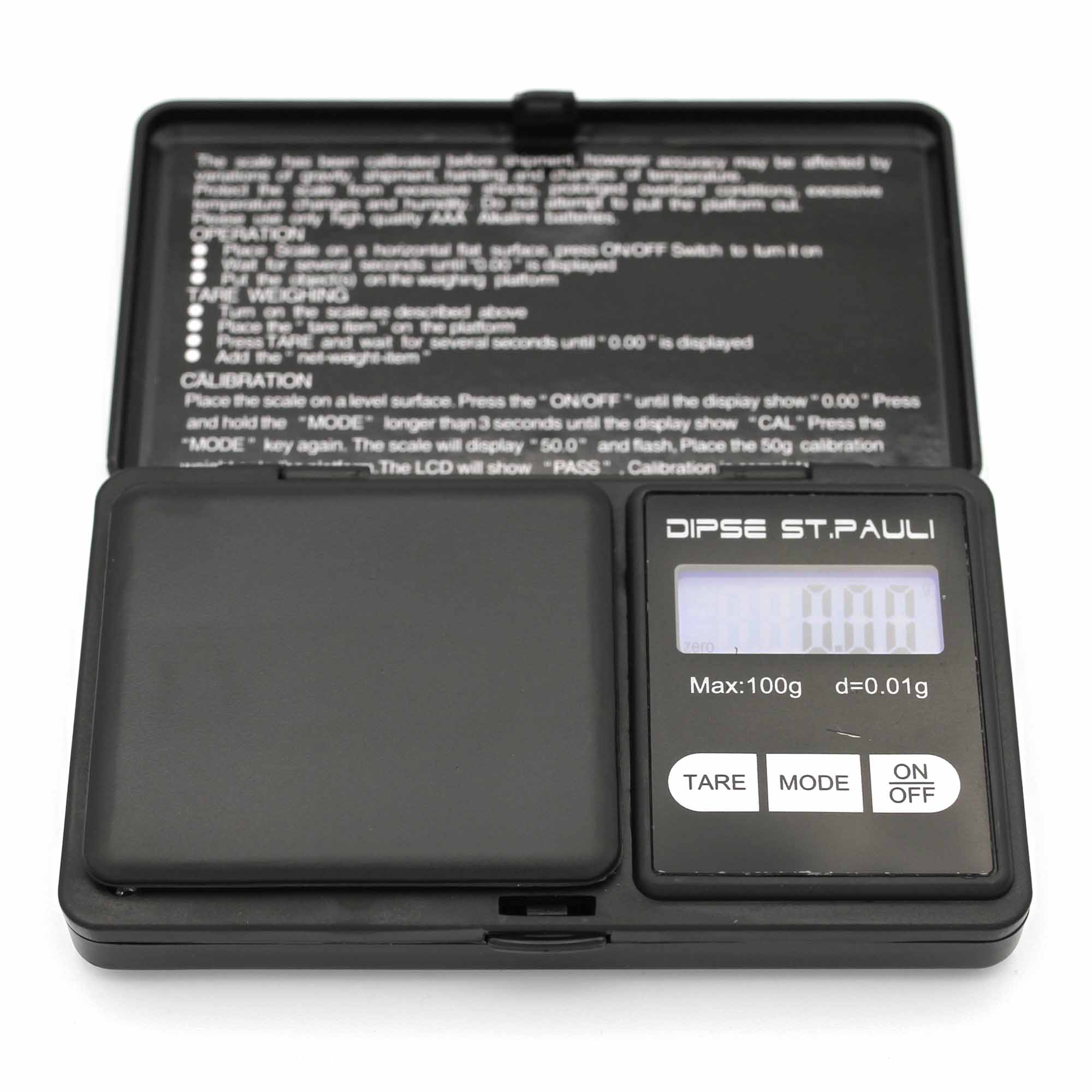 Dipse 420 Digitale Taschenwaage Digitalwaage 100g x 0,01g 