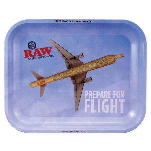 RAW Plane Rolling Tray Raw fly rolling tray raw prepare for flight raw tray large