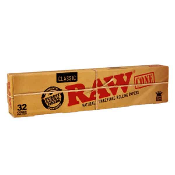 RAW Pre Rolled Cones Pre Rolled RAW Cones vorgedrehte Joints raw cones king size 32 stück pack