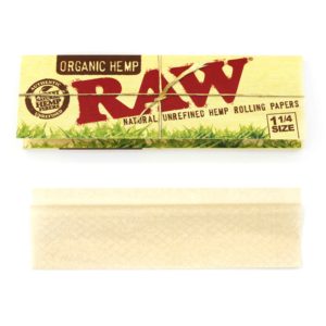 RAW organic hemp papers raw 1 1-4 size hemp papers raw papers 1 1 4 50 papes