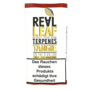 Real Leaf Tangie Terpenes Kräutermischung Tabakersatz
