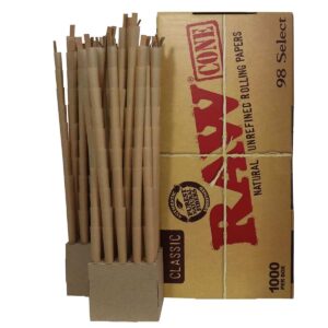 RAW Pre Rolled Cones 98 Select 1000er Pack