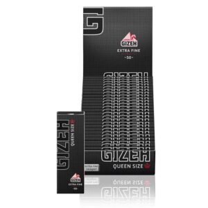 Gizeh Black Papers Queen Size Slim Extra Fine