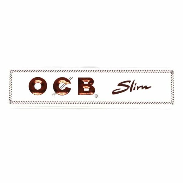 OCB Weiß Long Slim Papers - 32 Blättchen - 109 x 44 mm