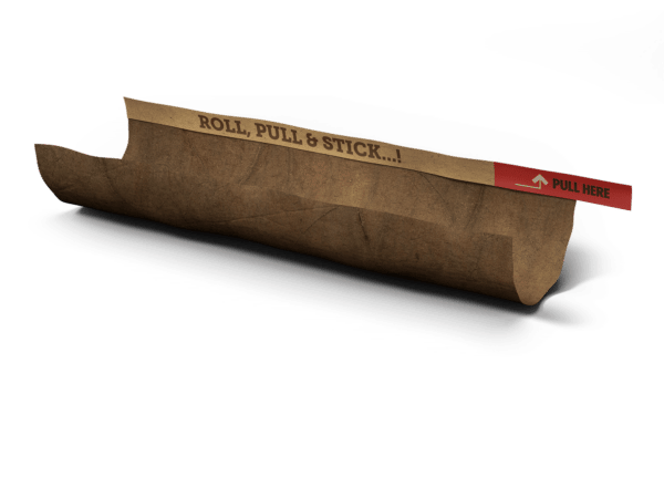 Al Capone Leaf Wrap Straight Blunt mit Klebestreifen Blunt Papers kleben Tabakblatt