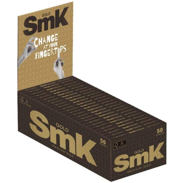 Smoking SMK Papers Medium 1 1/4 Box 50 Hefte á 50 Blatt